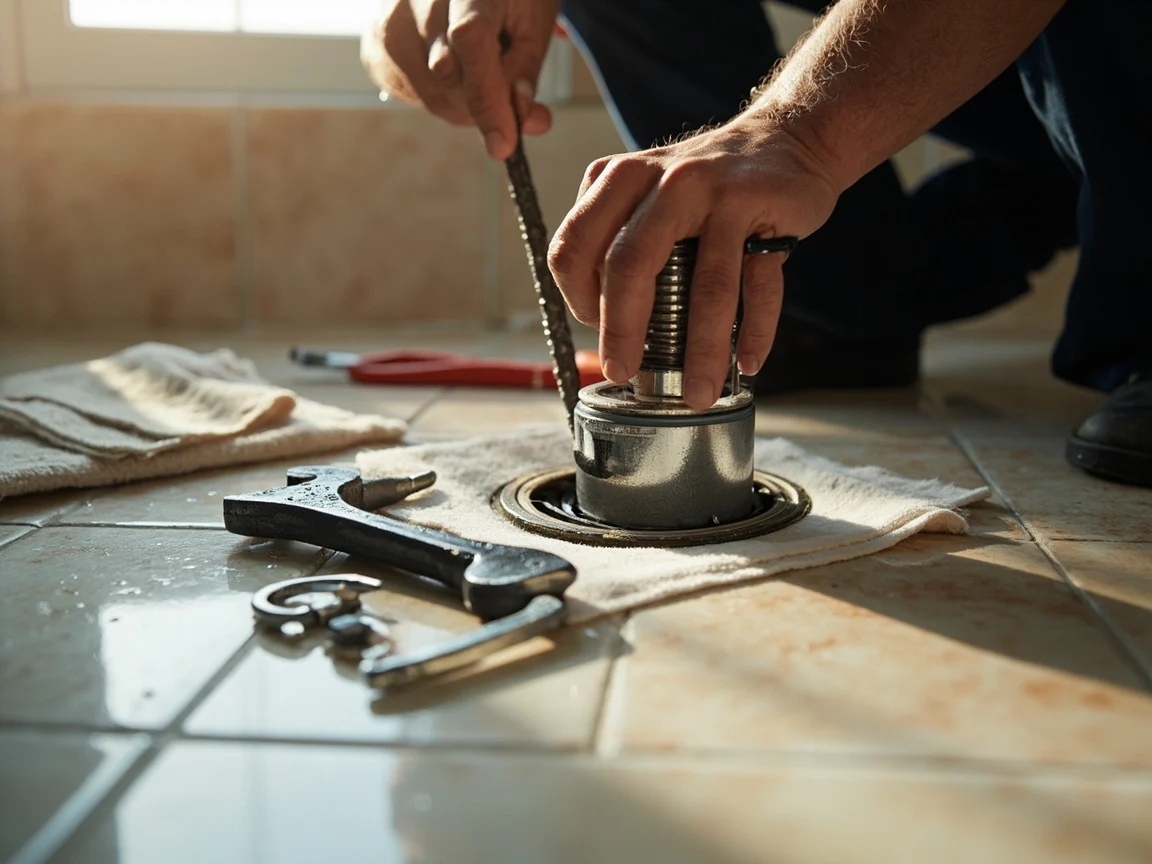 D&eacute;bouchage Douche &middot; image &agrave; la une
