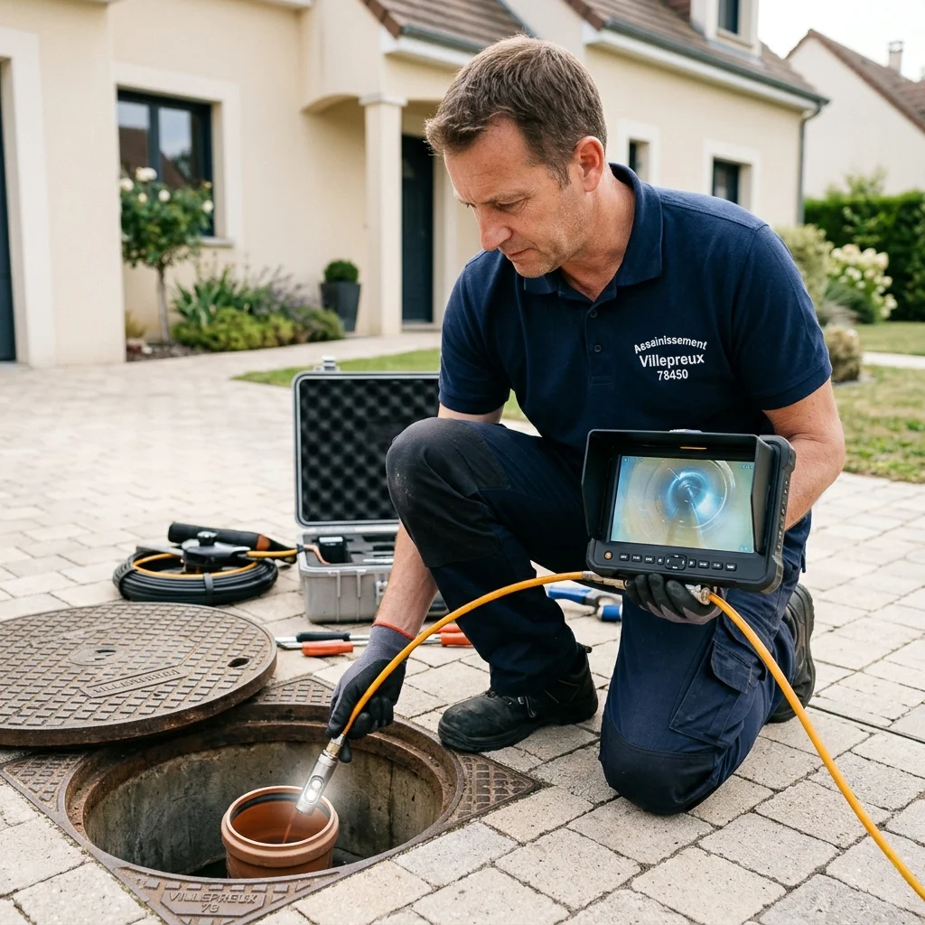 Inspection Cam&eacute;ra canalisation &middot; image &agrave; la une
