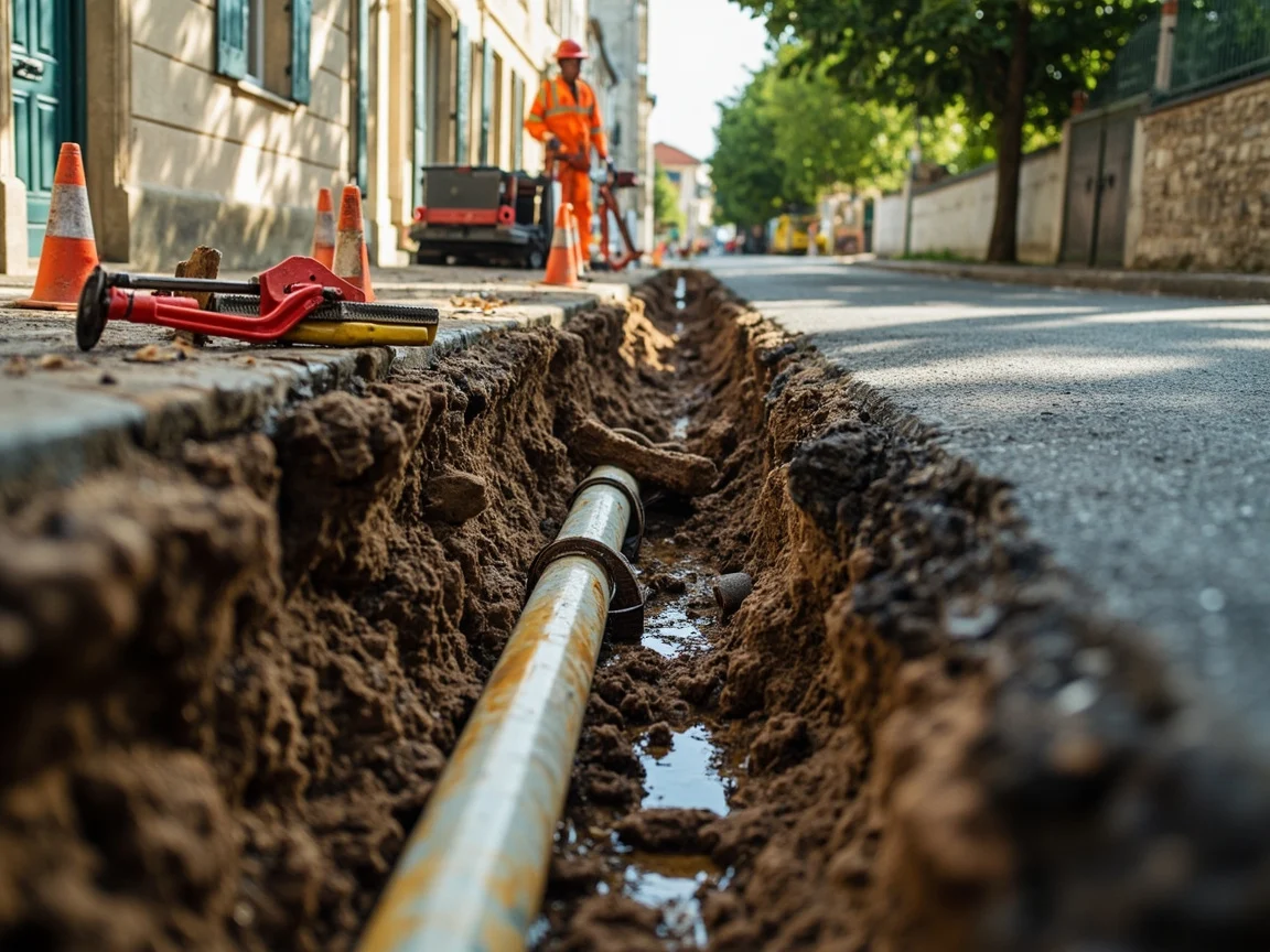 R&eacute;paration de canalisation &middot; image &agrave; la une