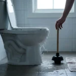 WC Bouch&eacute; qui d&eacute;borde &mdash; WC Bouch&eacute; qui d&eacute;borde &agrave; Villepreux (78450) &middot; image &agrave; la une