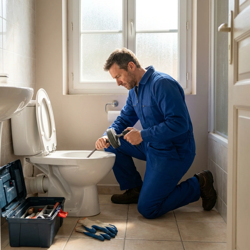 D&eacute;bouchage WC &middot; image &agrave; la une