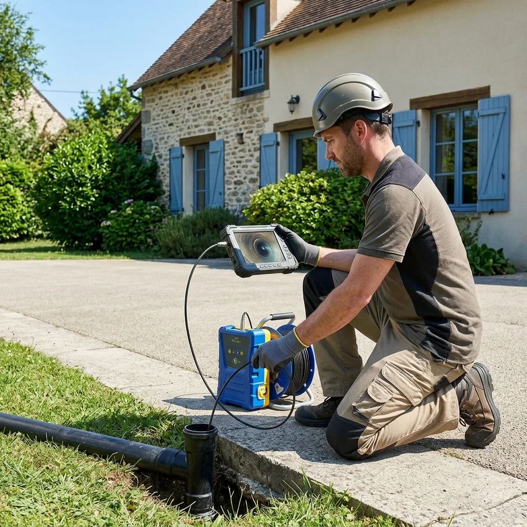 Inspection Cam&eacute;ra canalisation &middot; image &agrave; la une