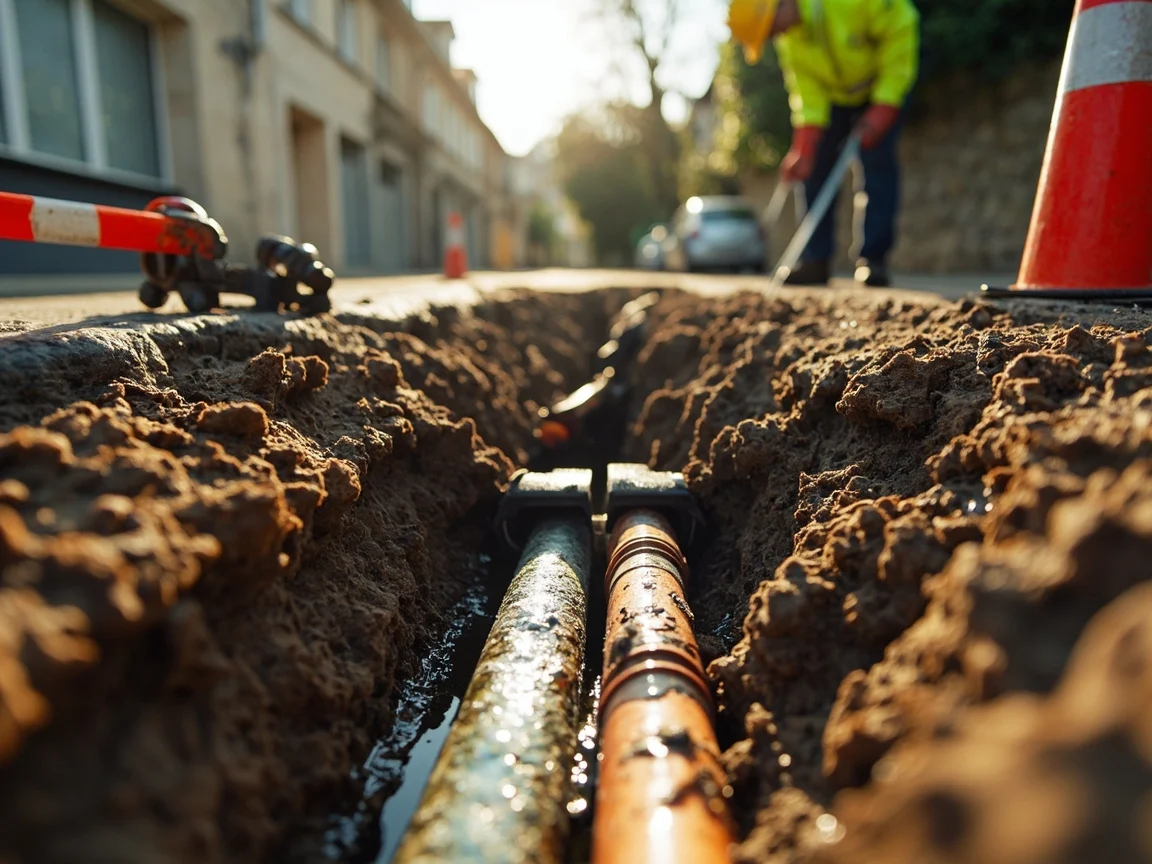R&eacute;paration de canalisation &middot; image &agrave; la une