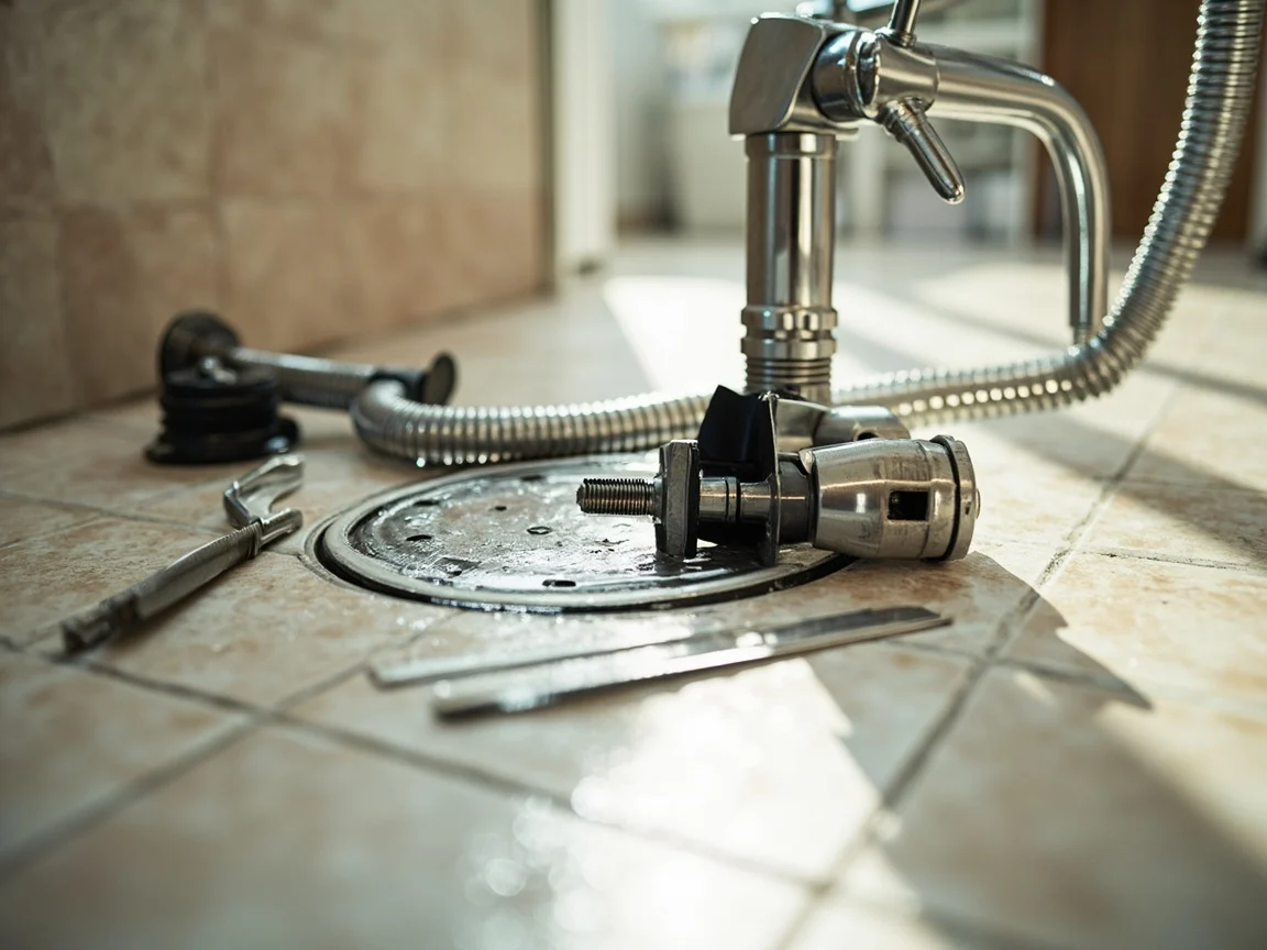 D&eacute;bouchage Douche &middot; image &agrave; la une