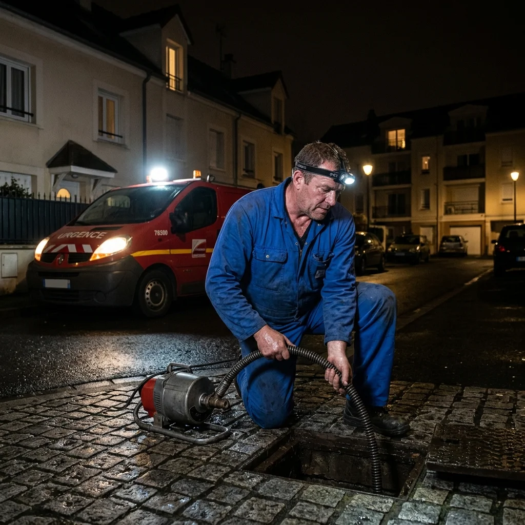 Urgence D&eacute;bouchage nuit &middot; image &agrave; la une
