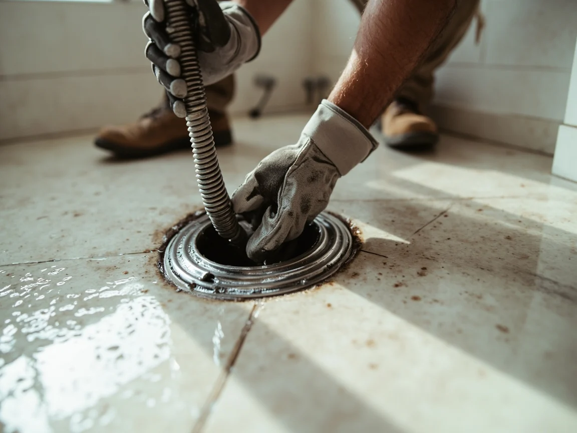 D&eacute;bouchage Douche &middot; image &agrave; la une
