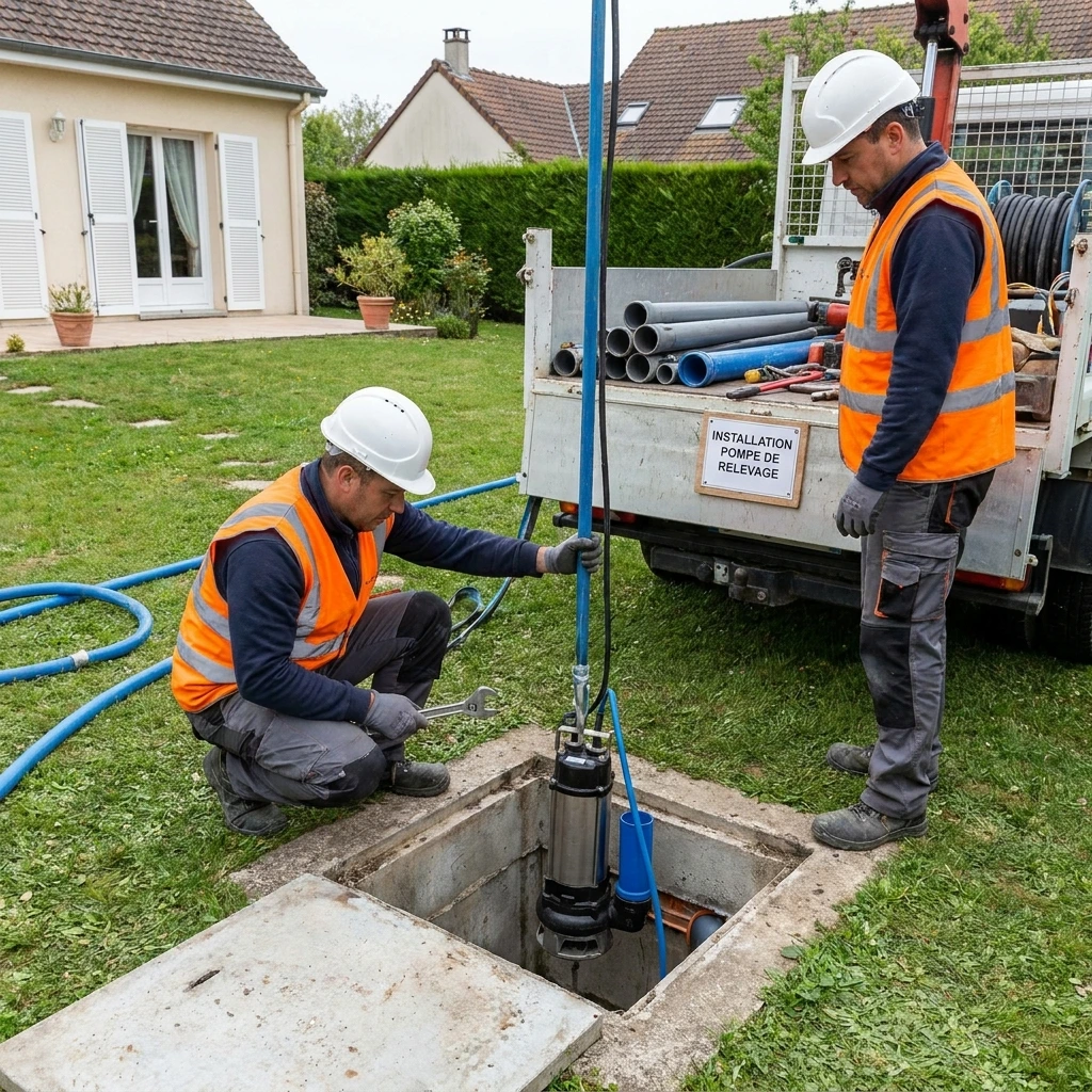 Installation Pompe de Relevage &middot; image &agrave; la une