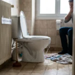 WC Bouch&eacute; qui d&eacute;borde &mdash; WC Bouch&eacute; qui d&eacute;borde &agrave; Follainville-Dennemont (78520) &middot; image &agrave; la une
