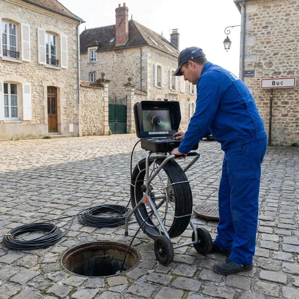 Inspection Cam&eacute;ra canalisation &middot; image &agrave; la une