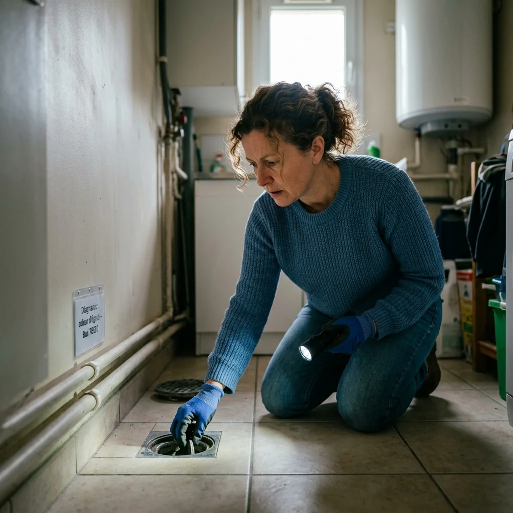 Odeur &Eacute;gout maison &middot; image &agrave; la une