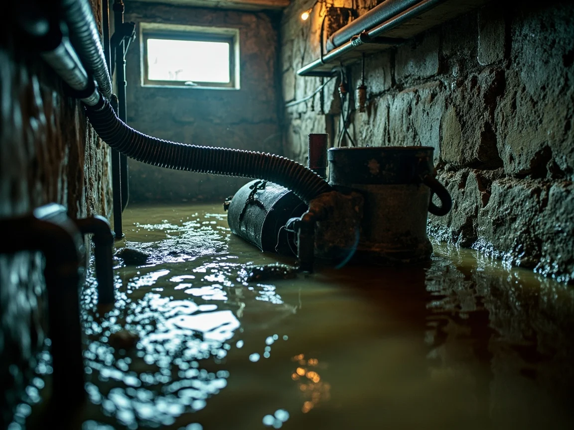 Pompage Cave inond&eacute;e &middot; image &agrave; la une