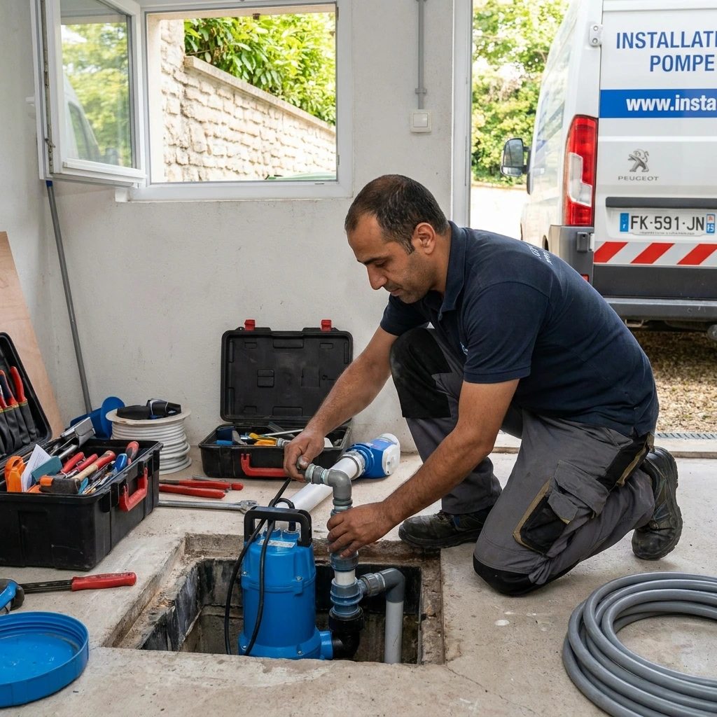 Installation Pompe de Relevage &middot; image &agrave; la une