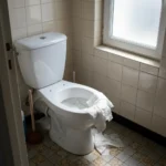 WC Bouch&eacute; qui d&eacute;borde &mdash; WC Bouch&eacute; qui d&eacute;borde au Port-Marly (78560) &middot; image &agrave; la une
