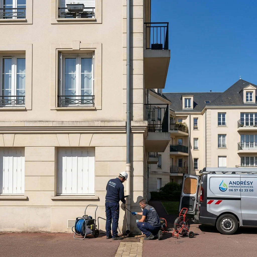 Curage Colonne immeuble &middot; image &agrave; la une