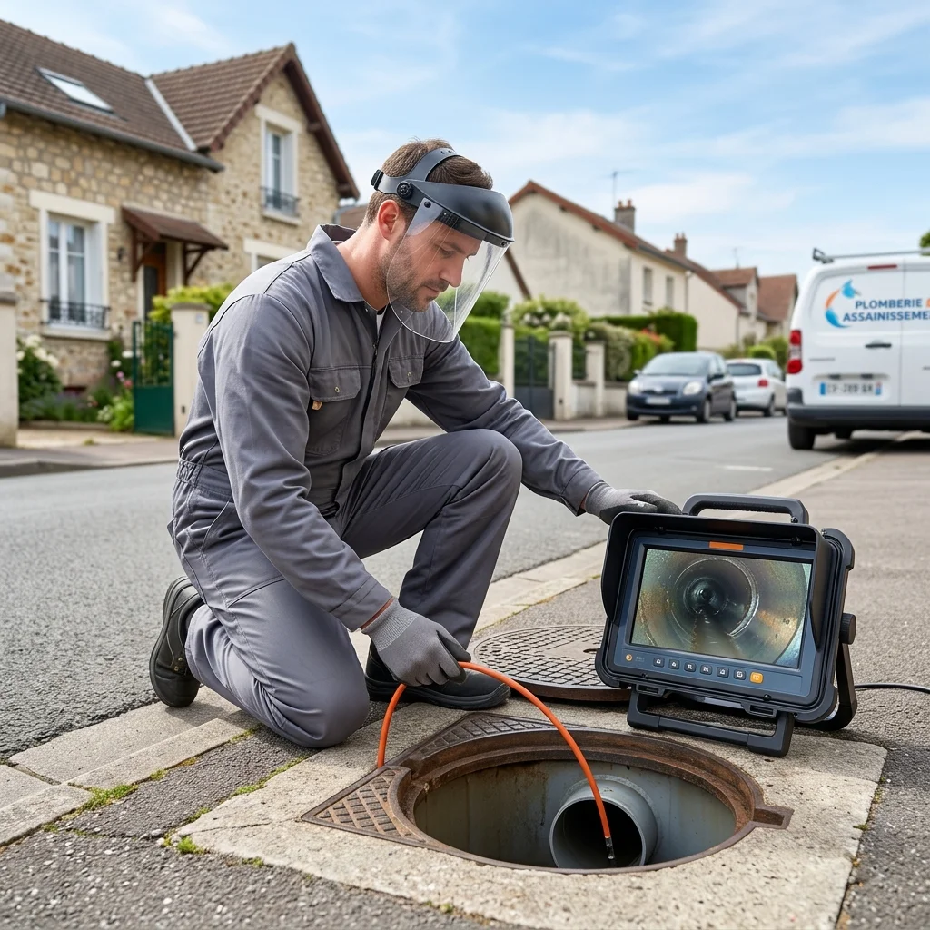 Inspection Cam&eacute;ra canalisation &middot; image &agrave; la une