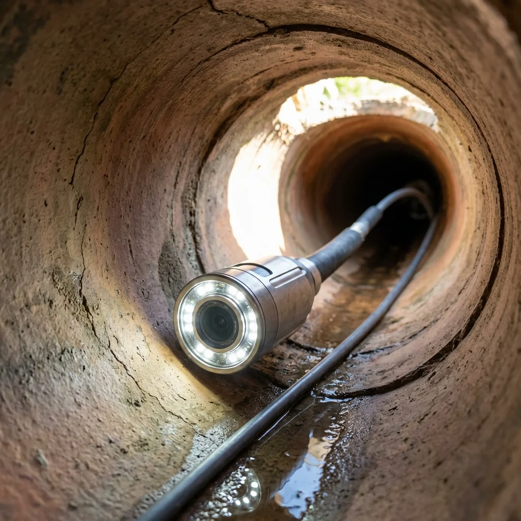 Inspection Cam&eacute;ra canalisation &middot; image &agrave; la une