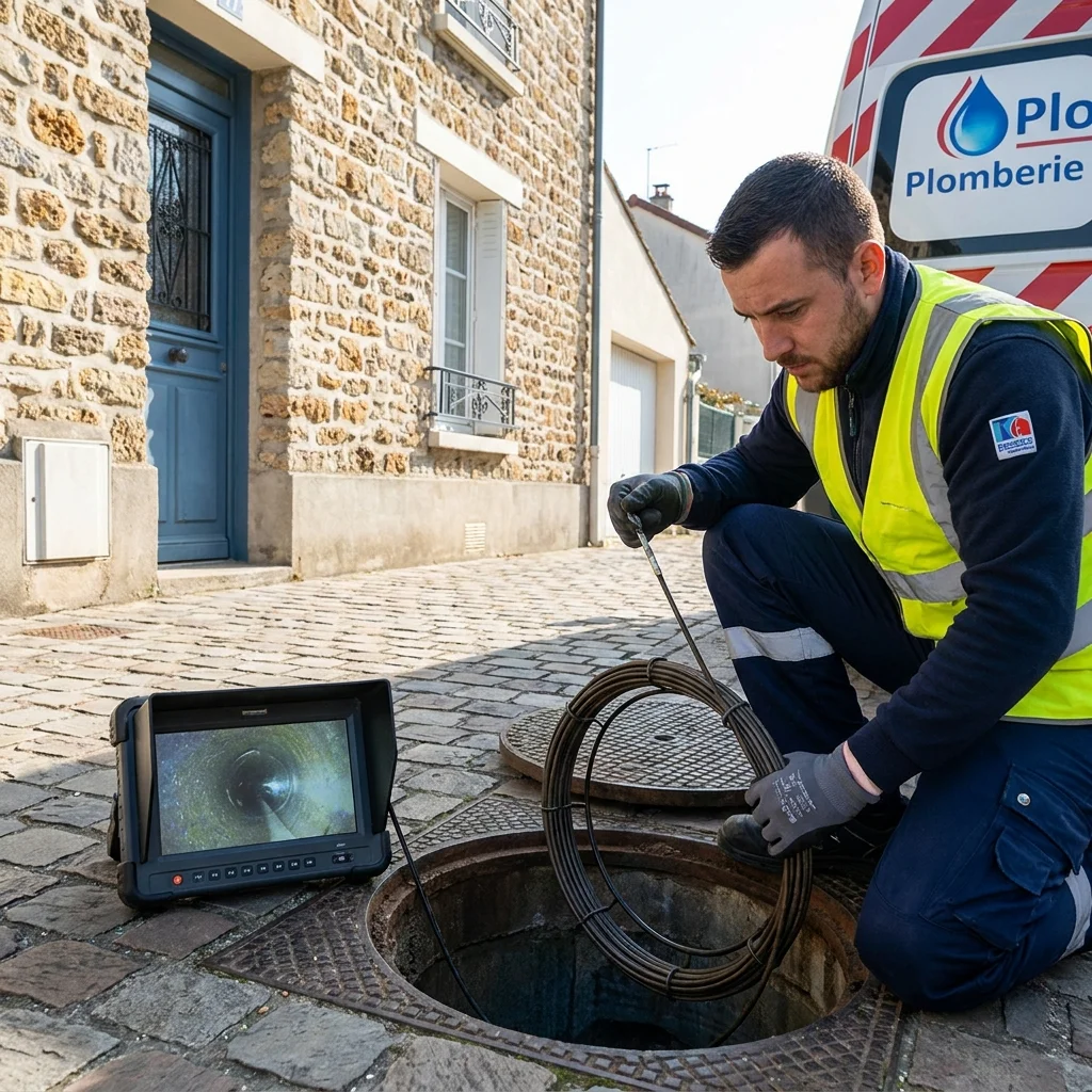 Inspection Cam&eacute;ra canalisation &middot; image &agrave; la une