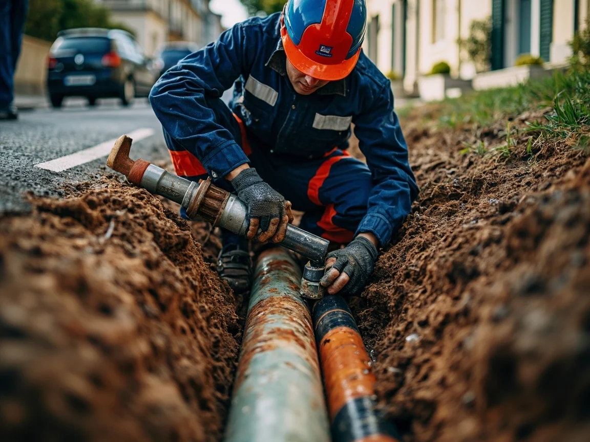 R&eacute;paration de canalisation &middot; image &agrave; la une