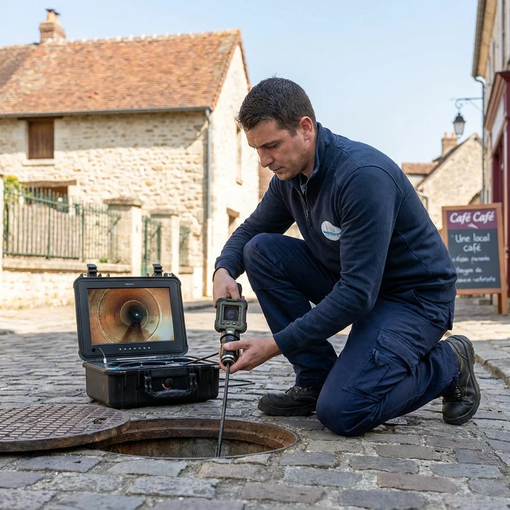 Inspection Cam&eacute;ra canalisation &middot; image &agrave; la une