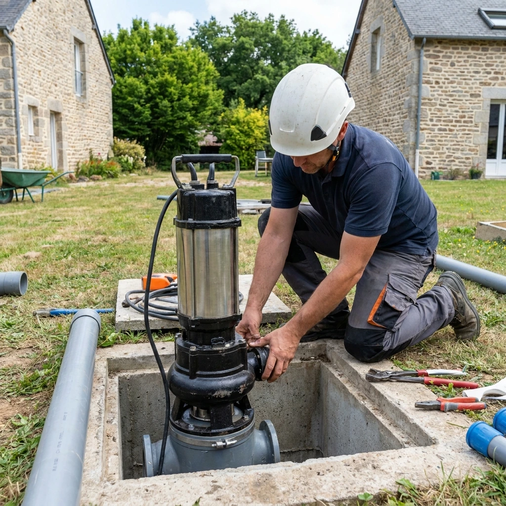 Installation Pompe de Relevage &middot; image &agrave; la une