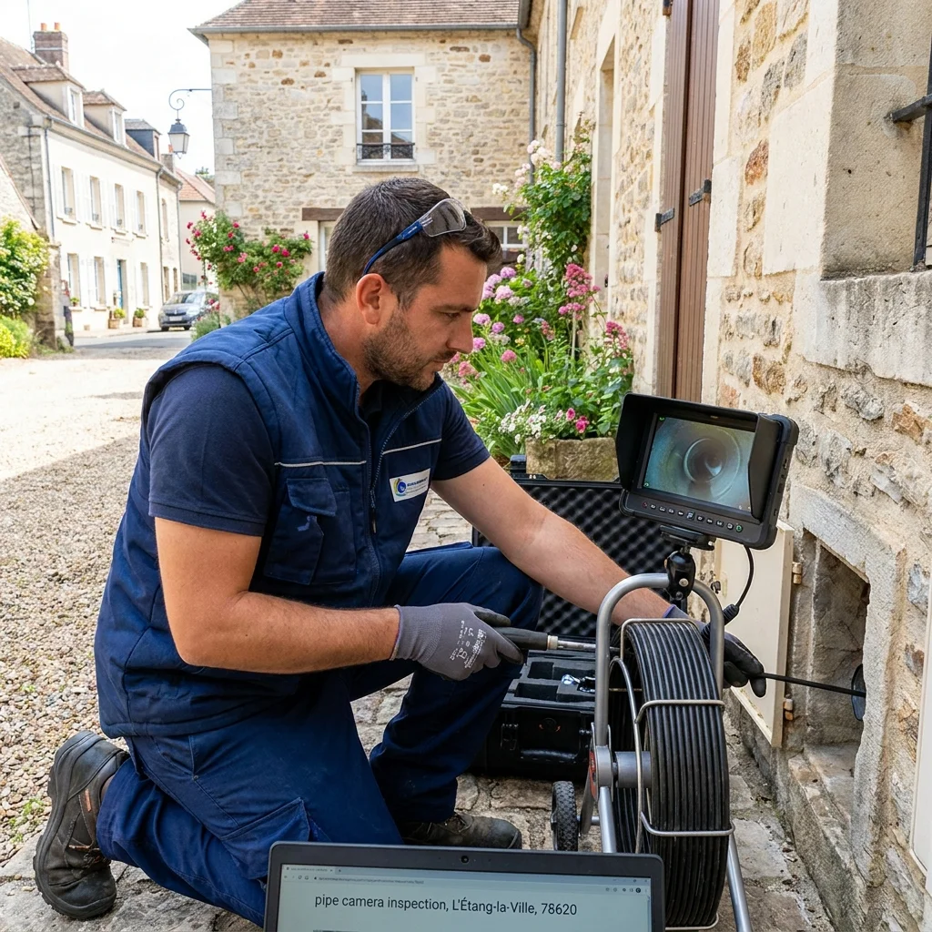 Inspection Cam&eacute;ra canalisation &middot; image &agrave; la une