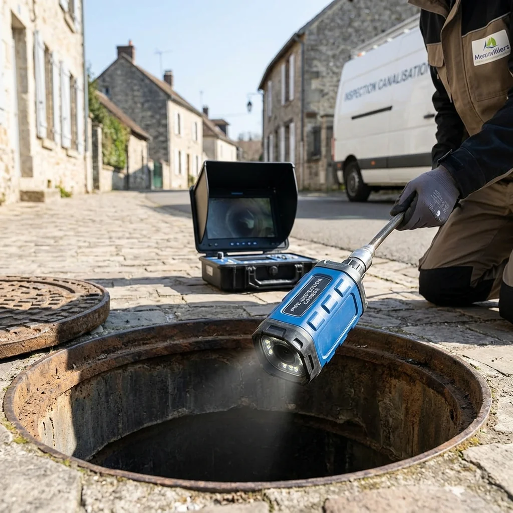 Inspection Cam&eacute;ra canalisation &middot; image &agrave; la une