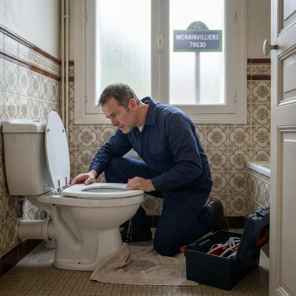WC Bouch&eacute; qui d&eacute;borde &middot; image &agrave; la une