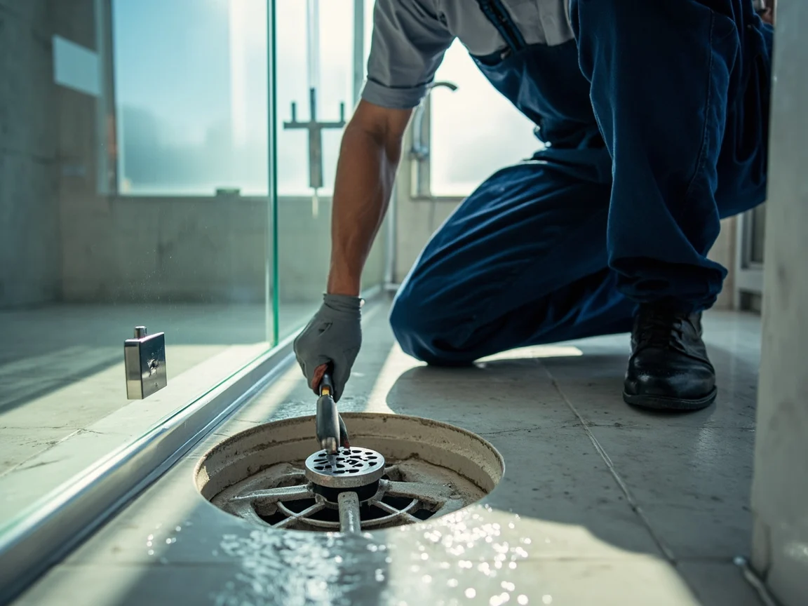 D&eacute;bouchage Douche &middot; image &agrave; la une