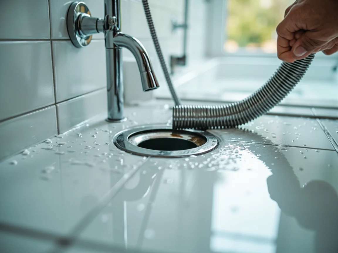 D&eacute;bouchage Douche &middot; image &agrave; la une