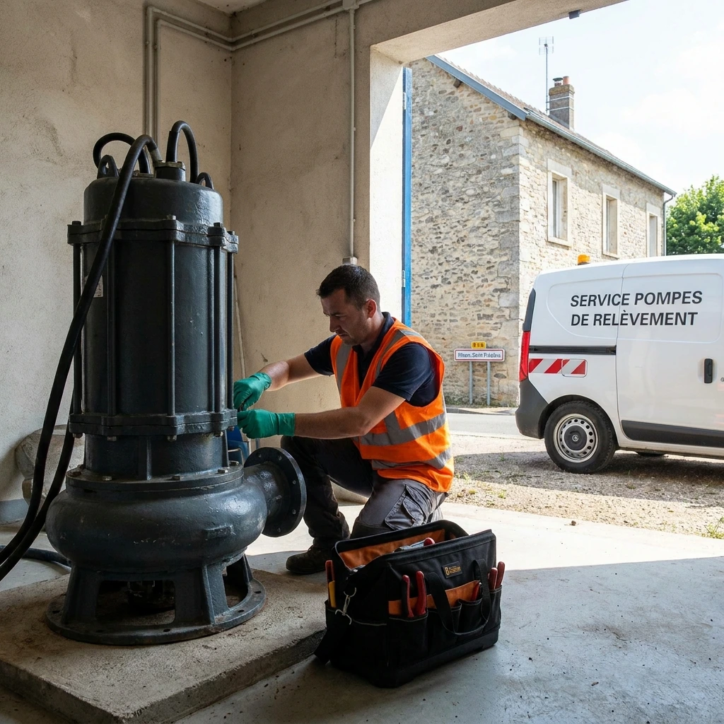 D&eacute;pannage Pompe de Relevage &middot; image &agrave; la une