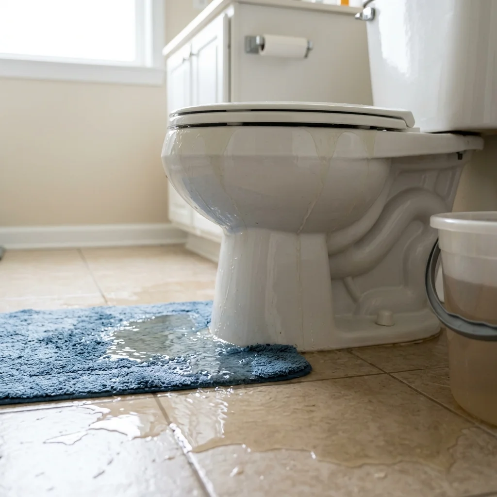 WC Bouch&eacute; qui d&eacute;borde &middot; image &agrave; la une