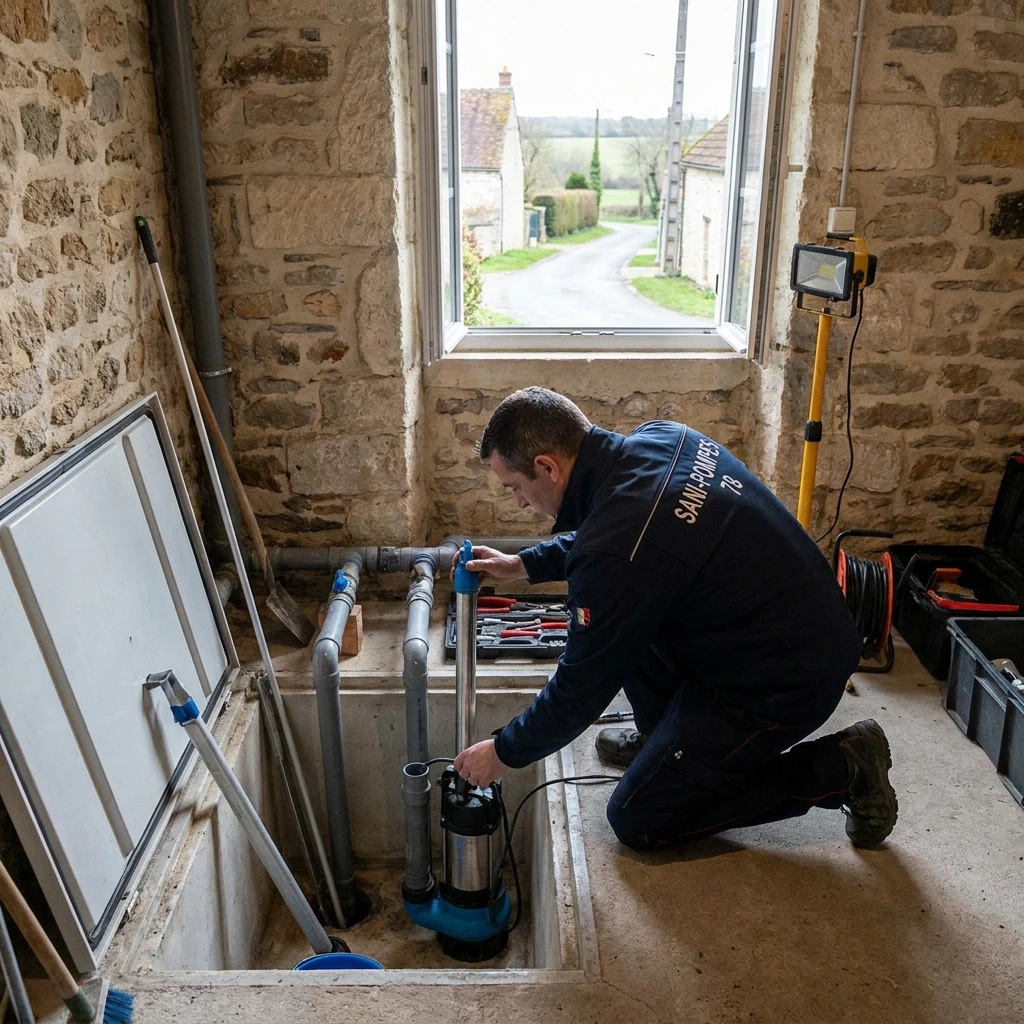 Installation Pompe de Relevage &middot; image &agrave; la une