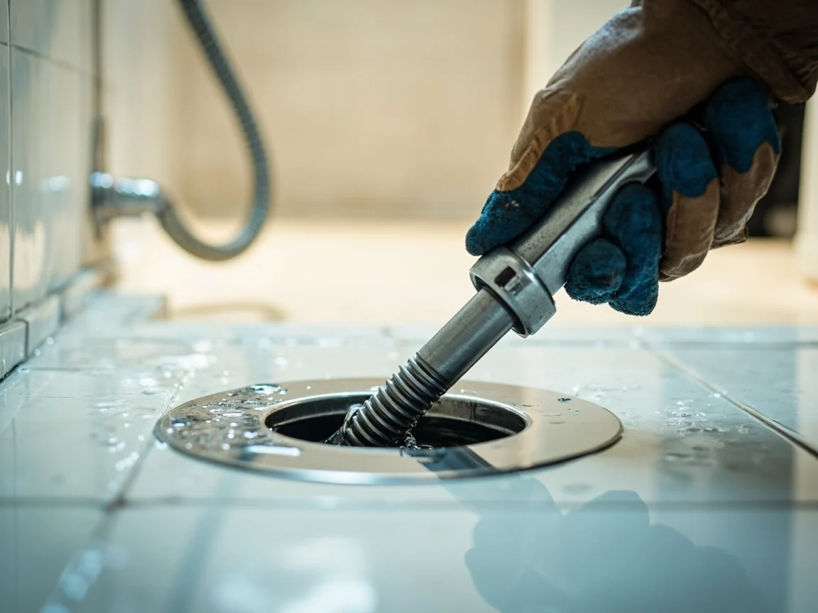 D&eacute;bouchage Douche &middot; image &agrave; la une