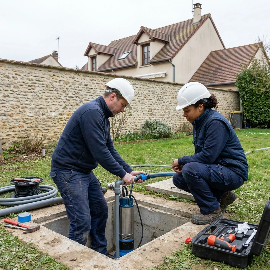 Installation Pompe de Relevage &middot; image &agrave; la une