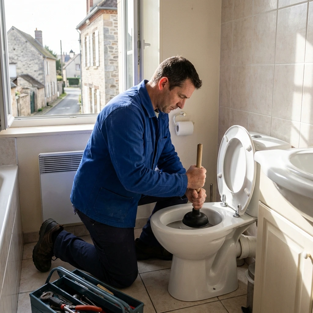 D&eacute;bouchage WC &middot; image &agrave; la une