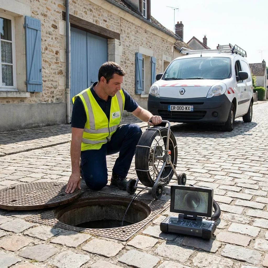 Inspection Cam&eacute;ra canalisation &middot; image &agrave; la une