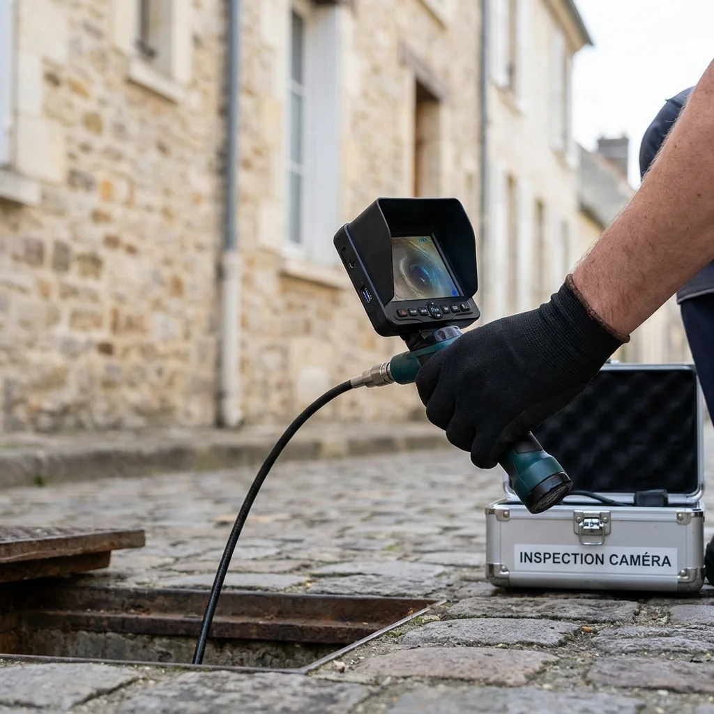 Inspection Cam&eacute;ra canalisation &middot; image &agrave; la une