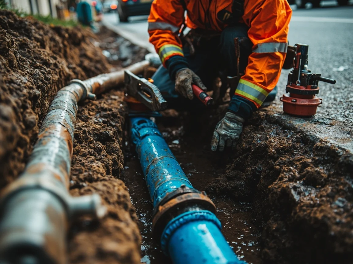 R&eacute;paration de canalisation &middot; image &agrave; la une