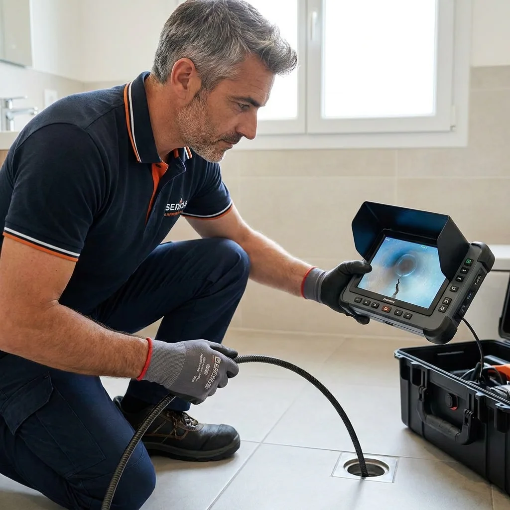 Inspection Cam&eacute;ra canalisation &middot; image &agrave; la une