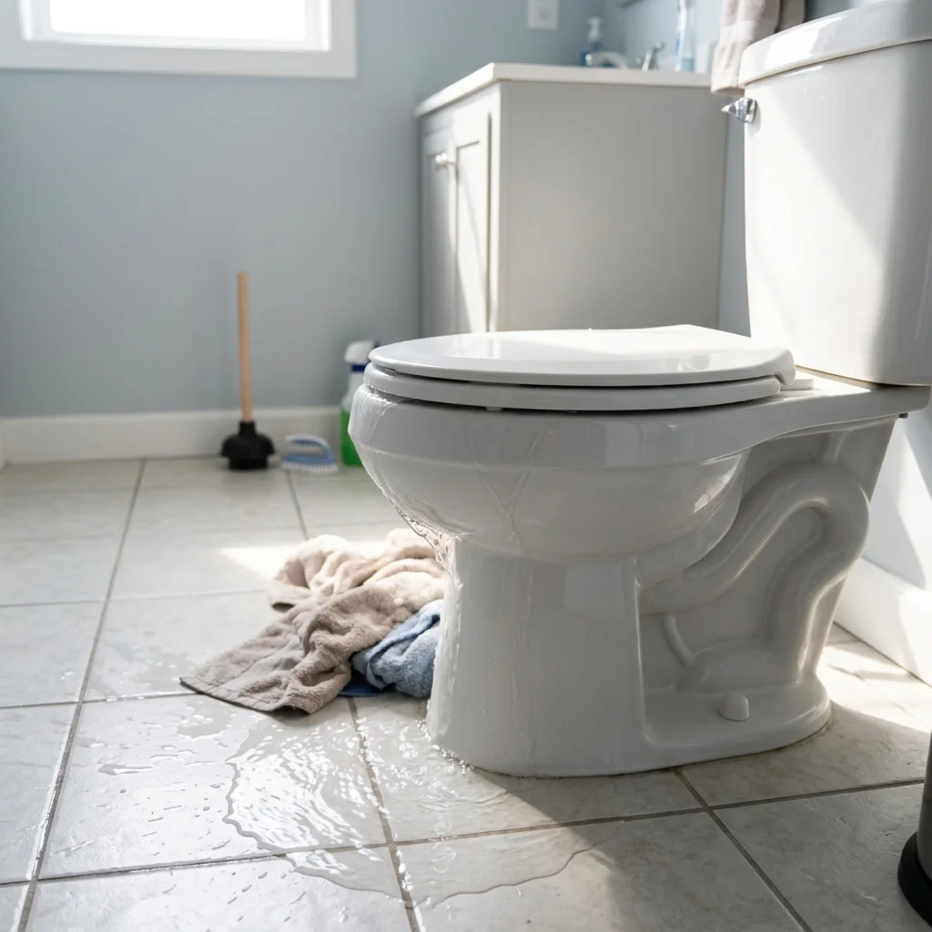 WC Bouch&eacute; qui d&eacute;borde &middot; image &agrave; la une