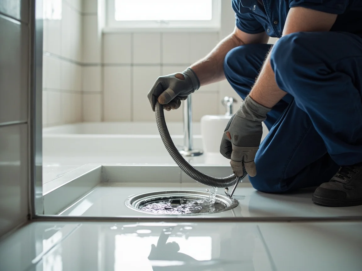 D&eacute;bouchage Douche &middot; image &agrave; la une