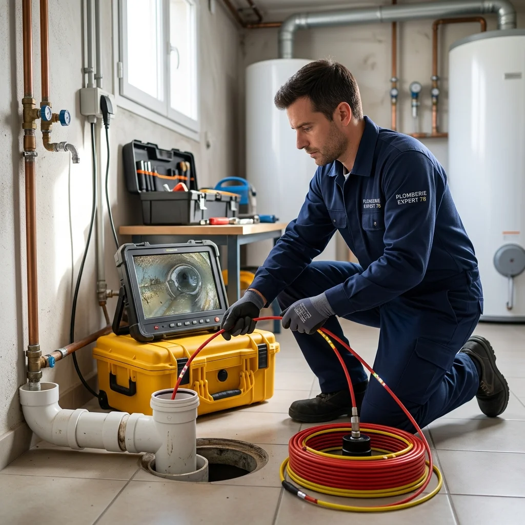 Inspection Cam&eacute;ra canalisation &middot; image &agrave; la une