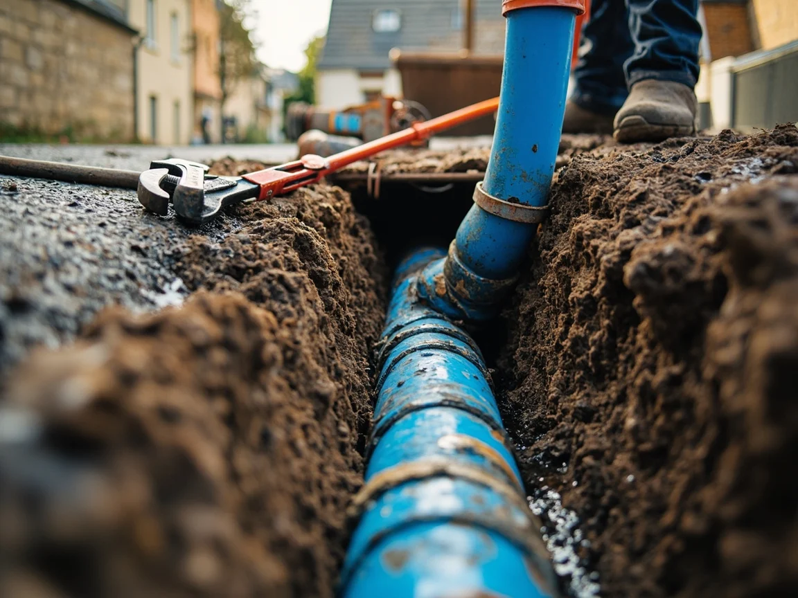 R&eacute;paration de canalisation &middot; image &agrave; la une