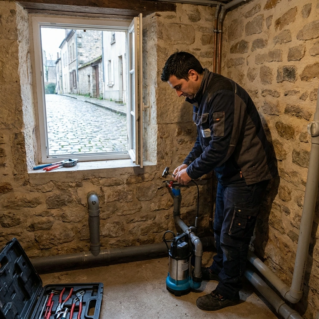 Installation Pompe de Relevage &middot; image &agrave; la une