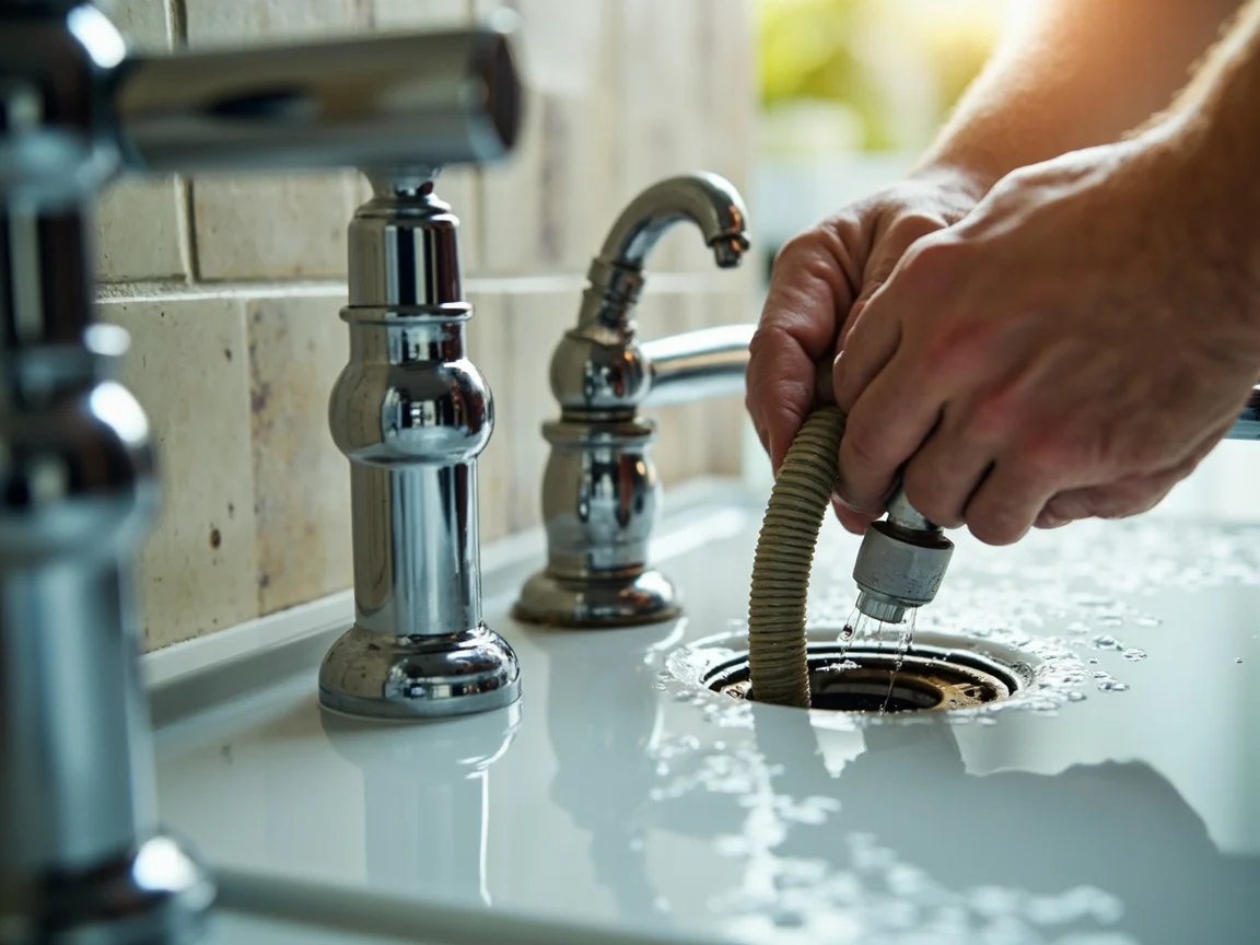 D&eacute;bouchage Douche &middot; image &agrave; la une