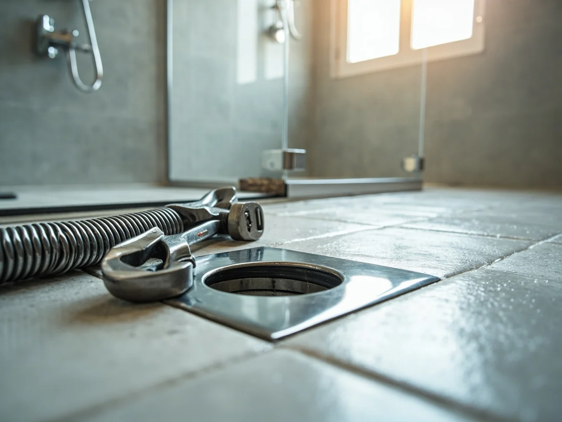 D&eacute;bouchage Douche &middot; image &agrave; la une