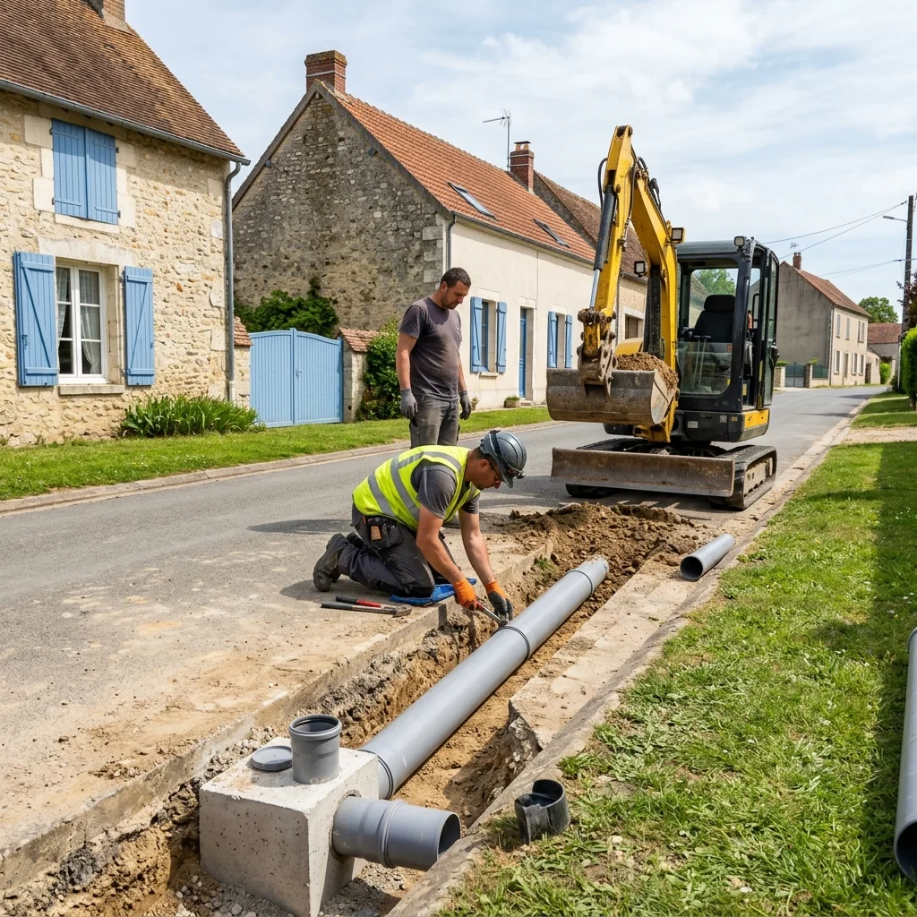 Raccordement Tout-&agrave;-l'&eacute;gout &middot; image &agrave; la une