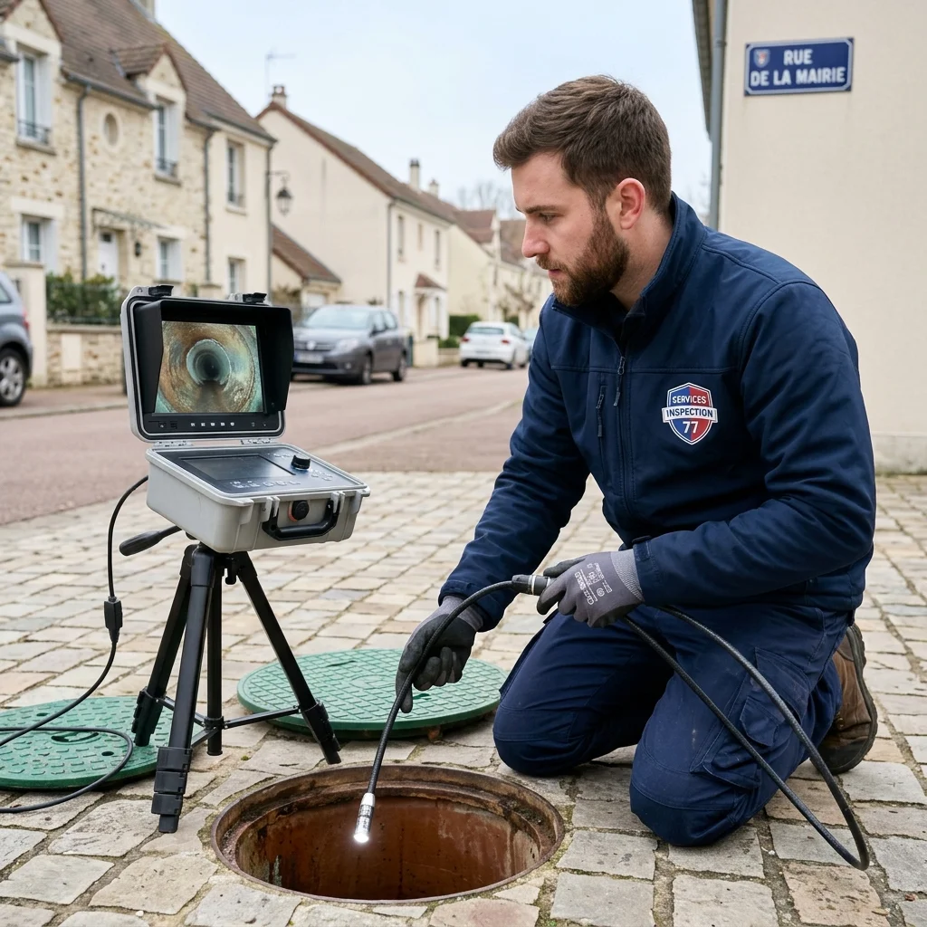 Inspection Cam&eacute;ra canalisation &middot; image &agrave; la une