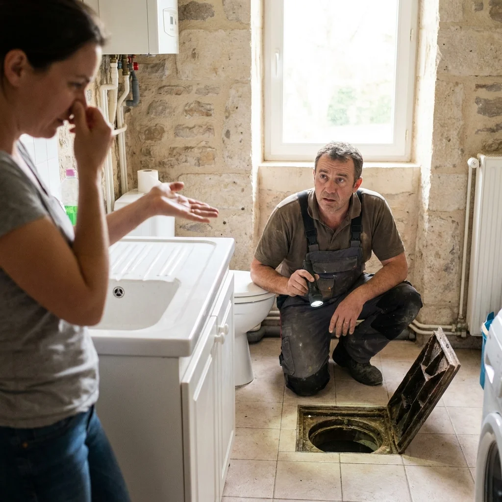 Odeur &Eacute;gout maison &middot; image &agrave; la une
