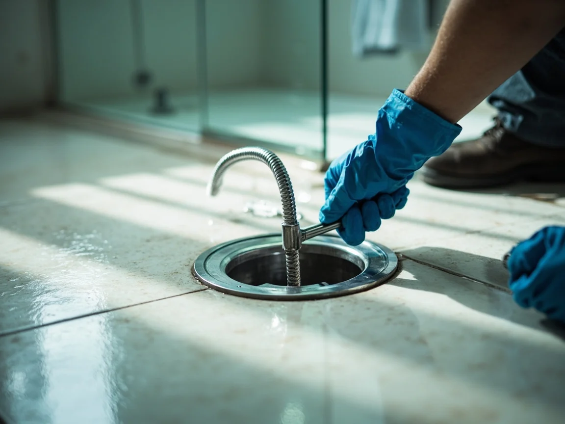 D&eacute;bouchage Douche &middot; image &agrave; la une